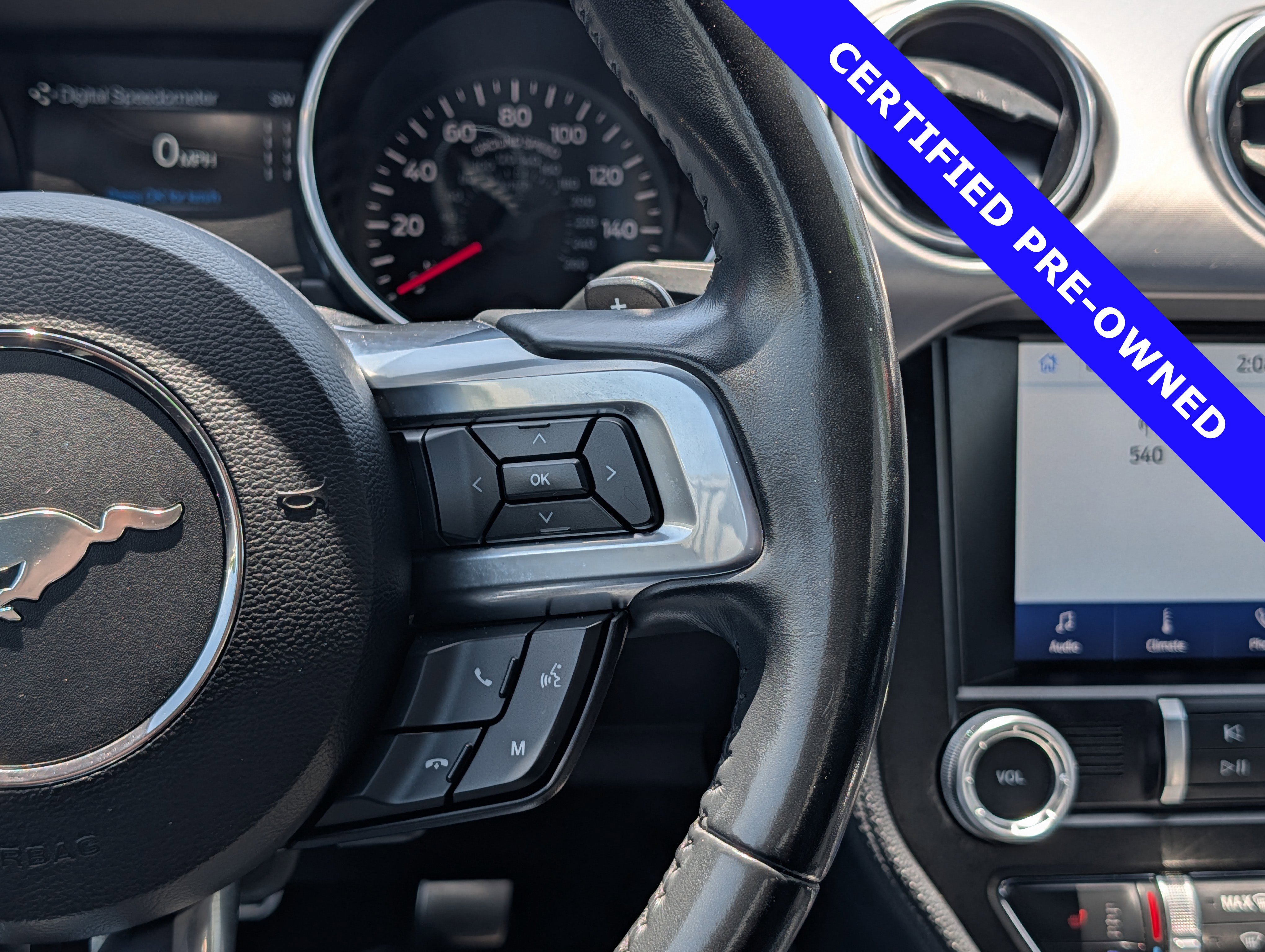 Certified 2020 Ford Mustang Premium w/ Ford Safe & Smart Package RWD image 22