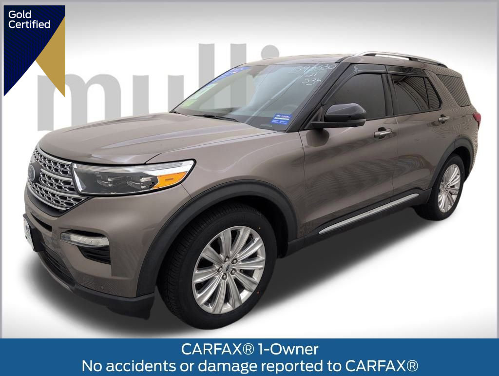 Certified 2021 Ford Explorer Limited w/ Equipment Group 301A