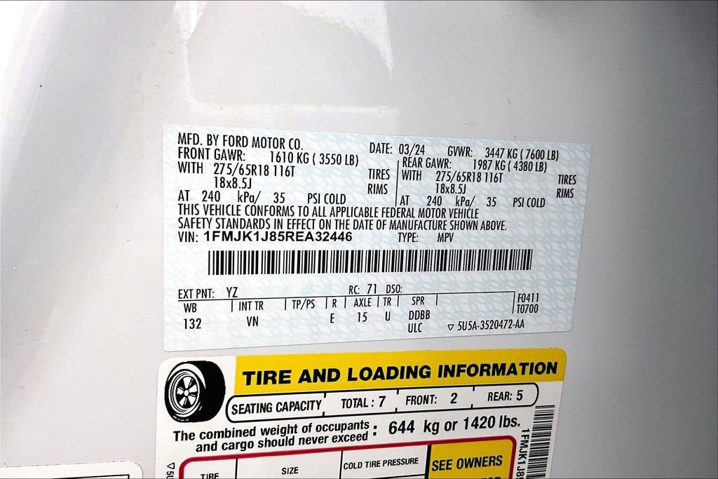 Certified 2024 Ford Expedition Max XLT image 36