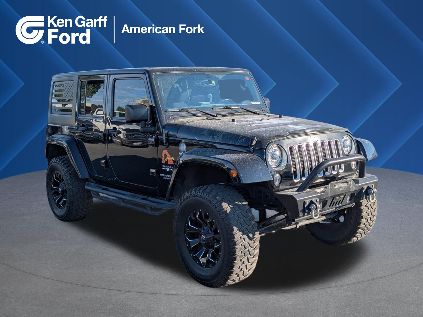 Used 2017 Jeep Wrangler Unlimited Sahara w/ Connectivity Group AWD/4WD image 1