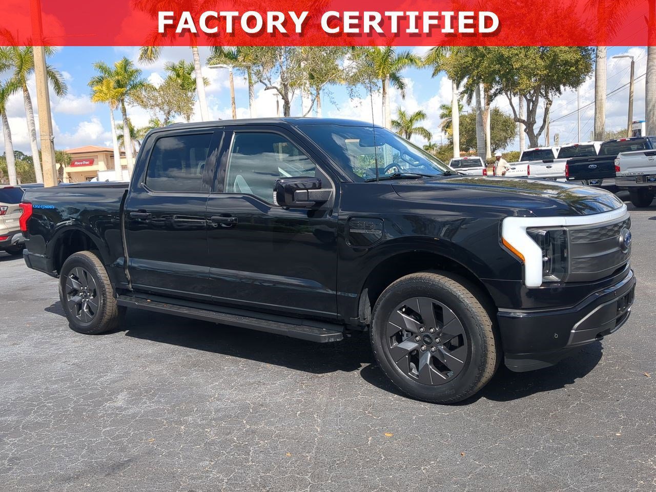 Certified 2023 Ford F150 Lightning Lariat w/ Max Trailer Tow Package image 8