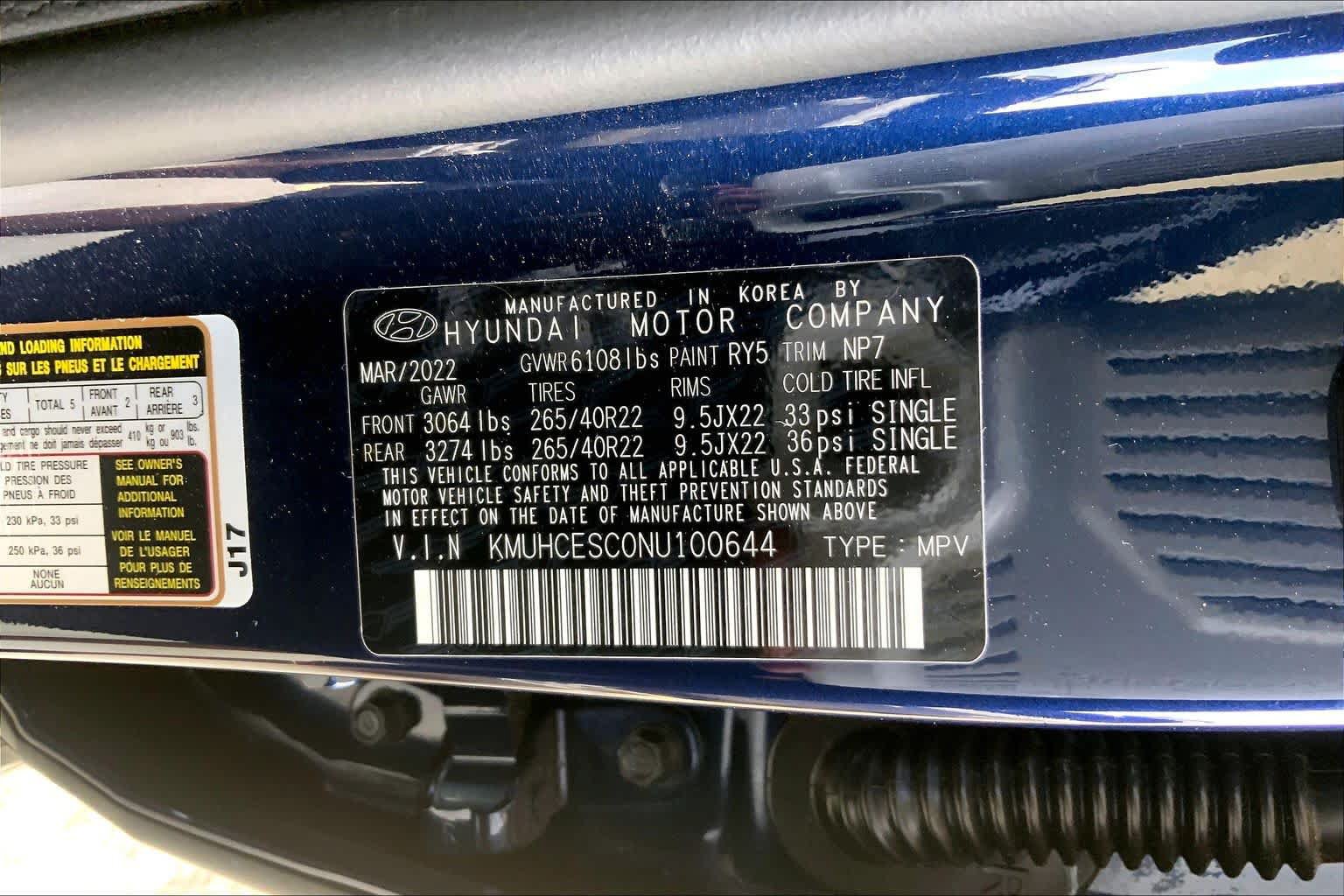 Used 2022 Genesis GV80 3.5T w/ Prestige Package 07 AWD/4WD image 32