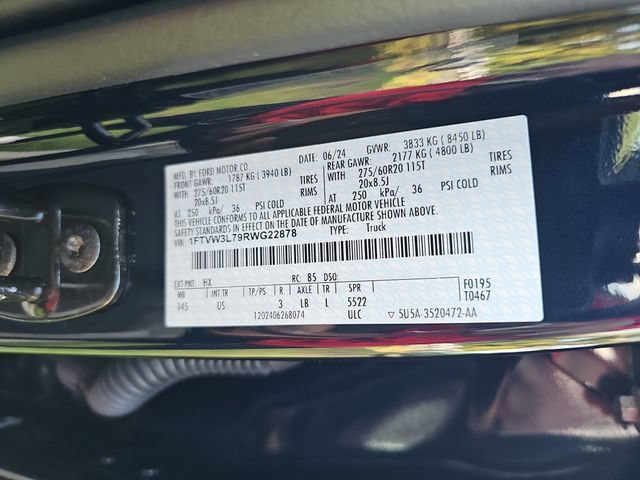 Certified 2024 Ford F150 Lightning Flash w/ Max Trailer Tow Package AWD/4WD image 32