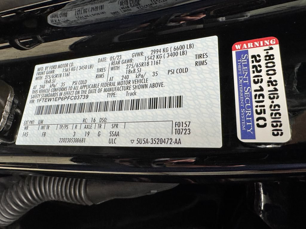 Certified 2023 Ford F150 XLT w/ Equipment Group 302A High AWD/4WD image 33