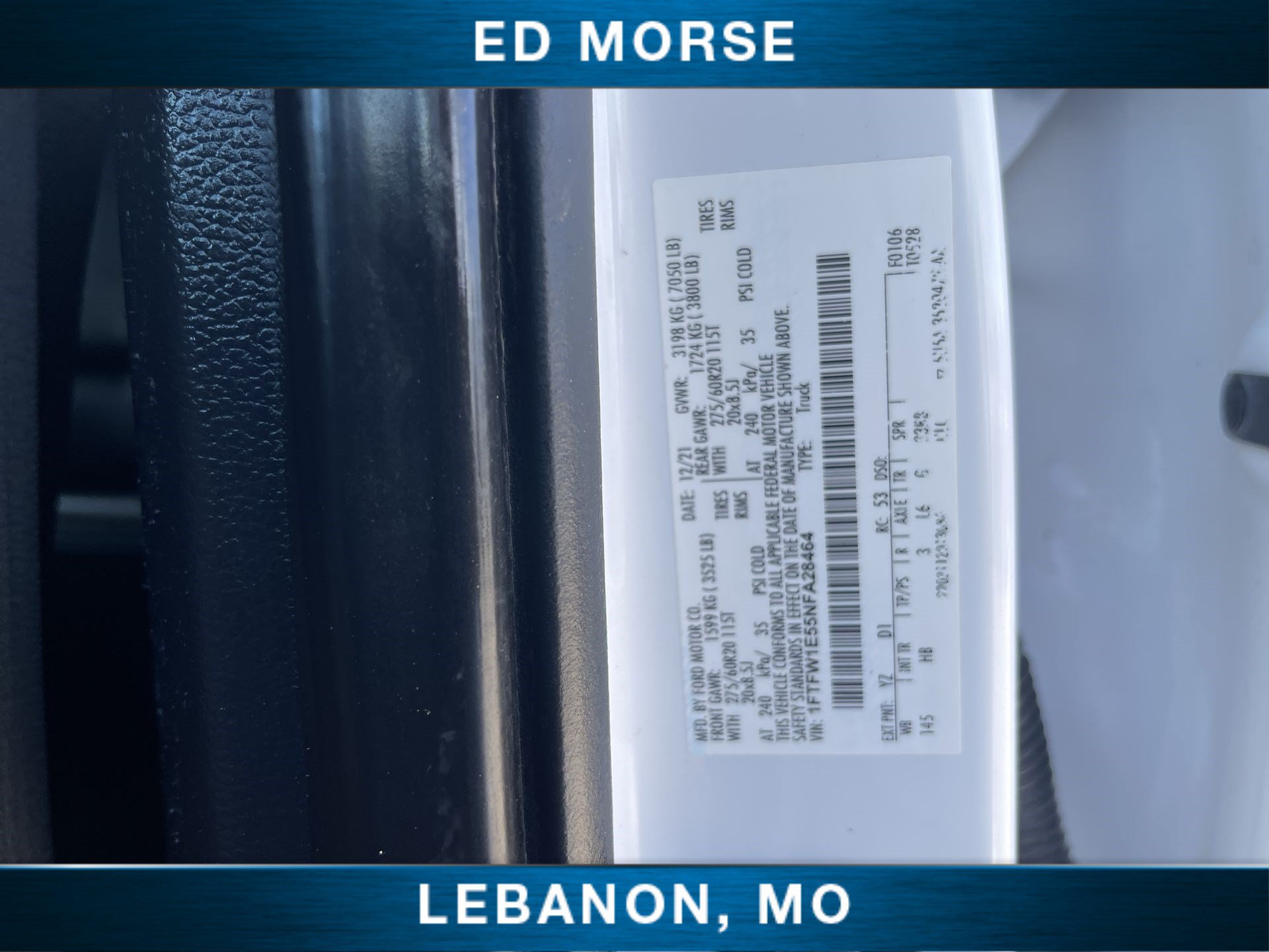Certified 2022 Ford F150 Lariat w/ Equipment Group 502A High AWD/4WD image 34