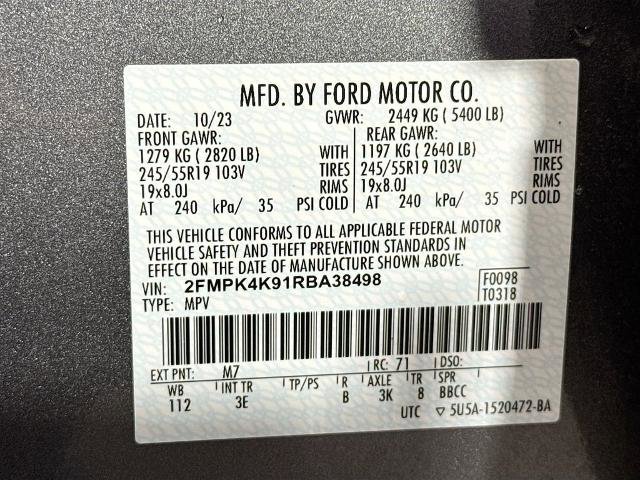 Certified 2024 Ford Edge Titanium image 23