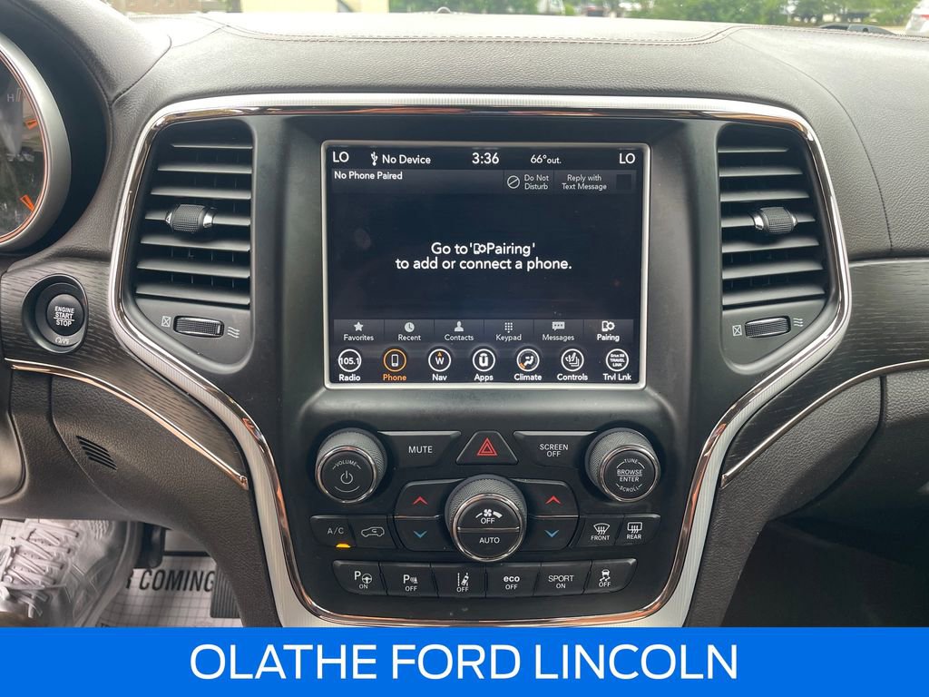 Used 2018 Jeep Grand Cherokee Summit w/ Platinum Series Group AWD/4WD image 13