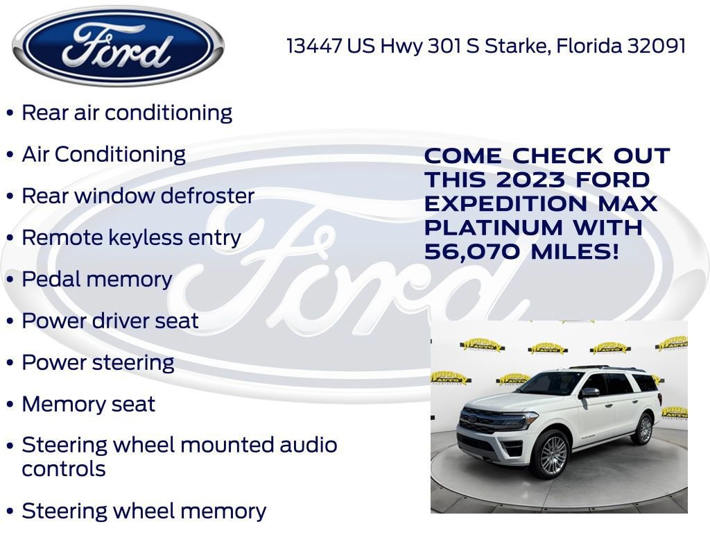 Certified 2023 Ford Expedition Max Platinum image 28