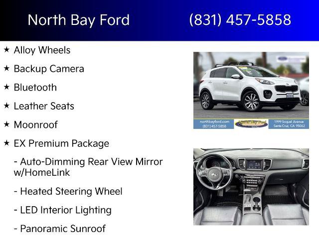 Used 2019 Kia Sportage EX w/ EX Premium Package FWD image 4