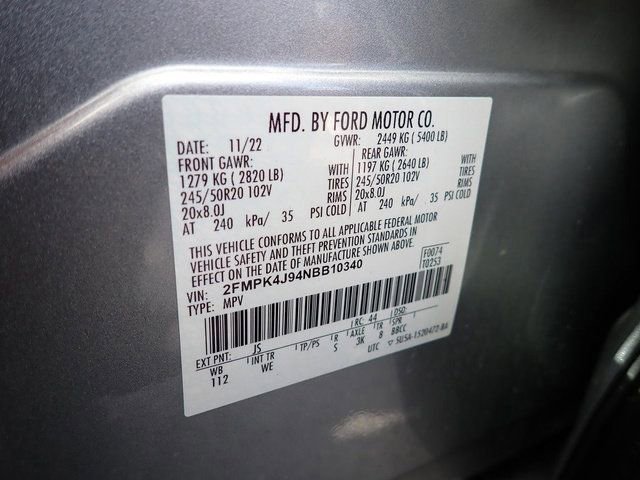 Certified 2022 Ford Edge ST-Line image 13