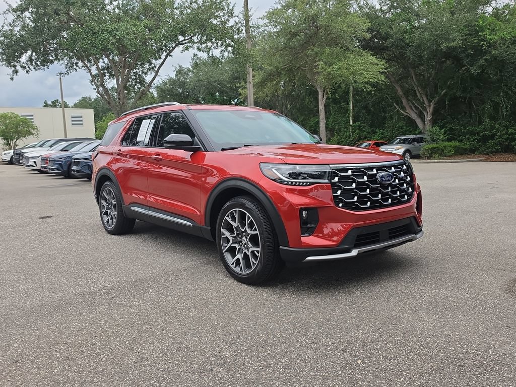 Certified 2025 Ford Explorer Platinum w/ Ultimate Package RWD image 2
