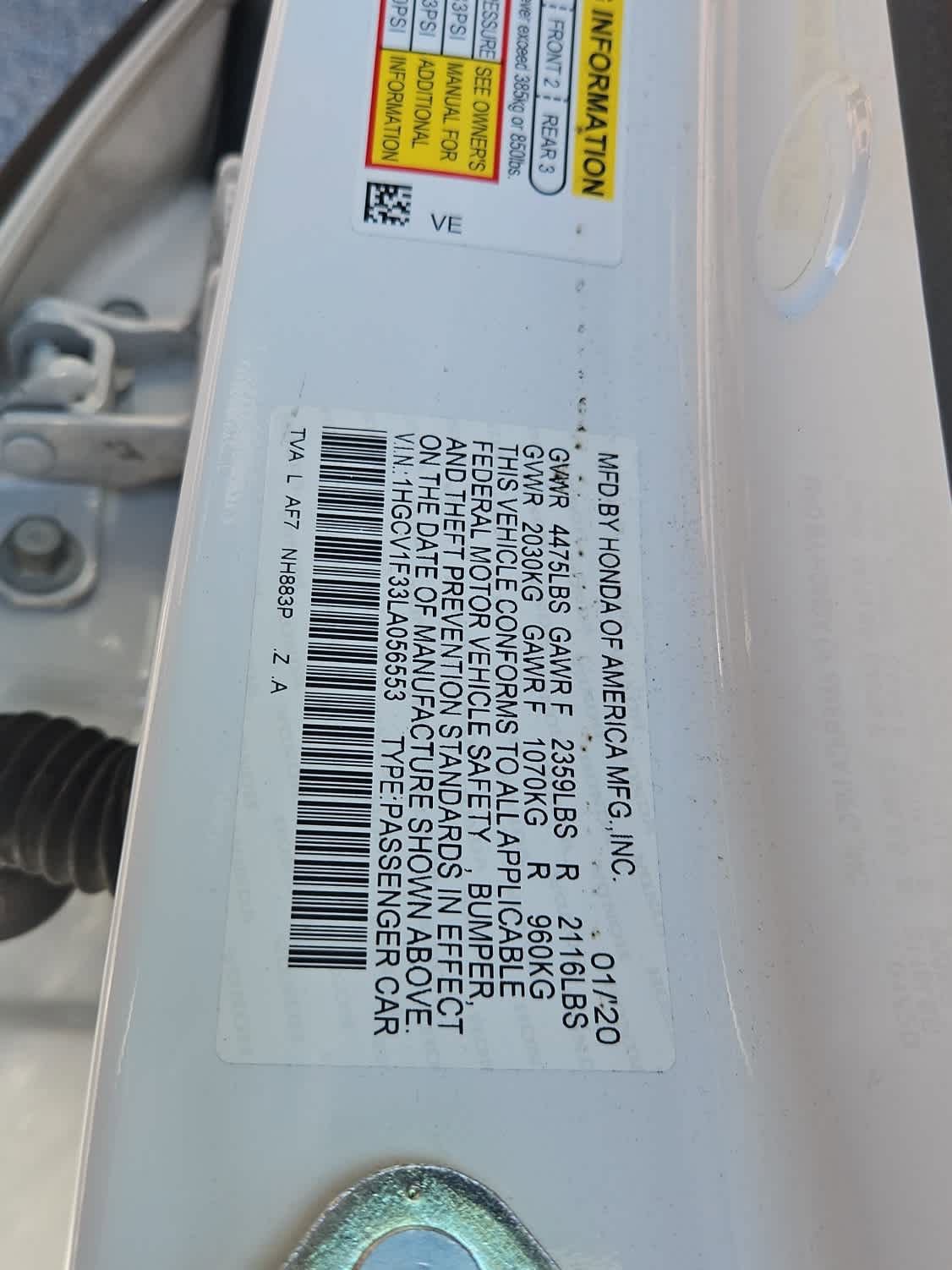 Used 2020 Honda Accord Sport image 21