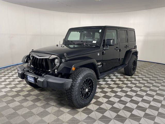 Used 2017 Jeep Wrangler Unlimited Sahara w/ Connectivity Group AWD/4WD image 1