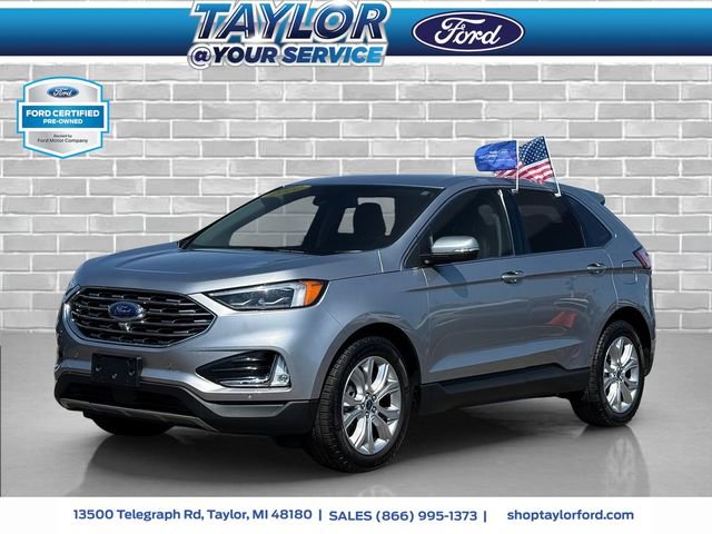 Certified 2022 Ford Edge Titanium w/ Equipment Group 301A