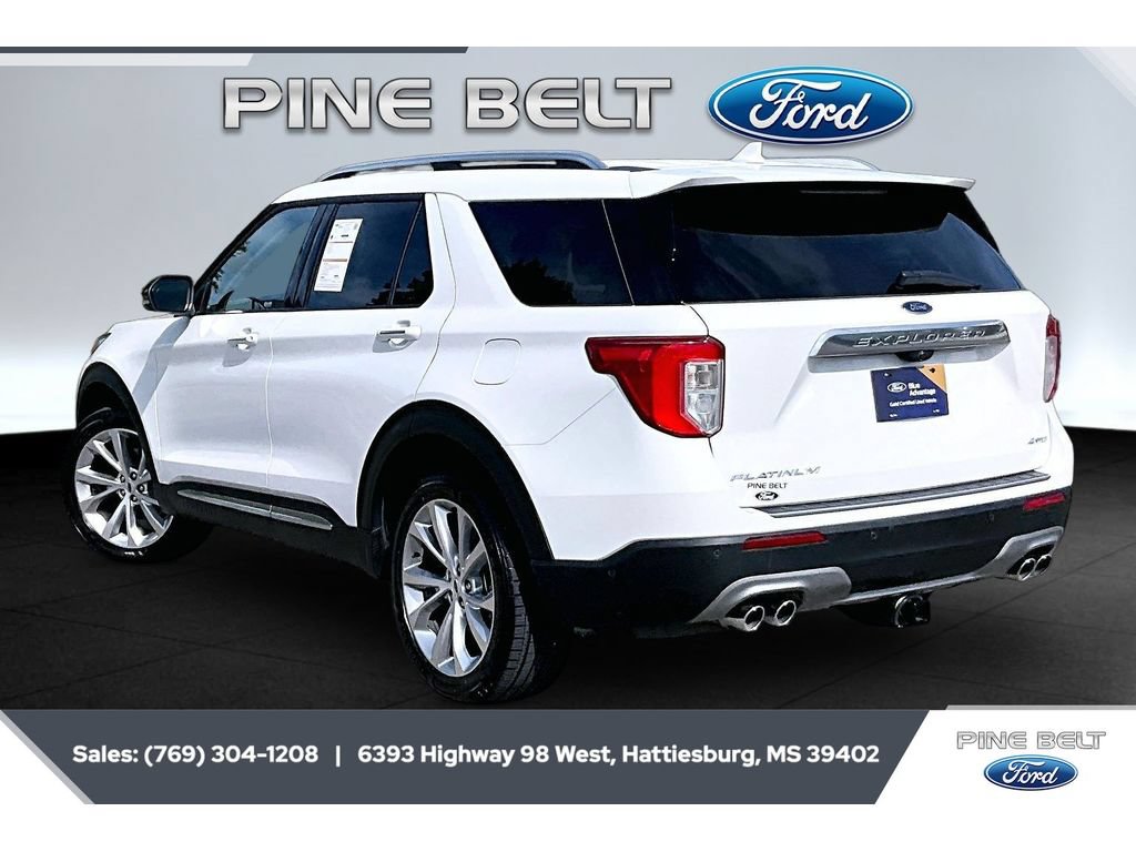 Certified 2022 Ford Explorer Platinum w/ Equipment Group 601A AWD/4WD image 2