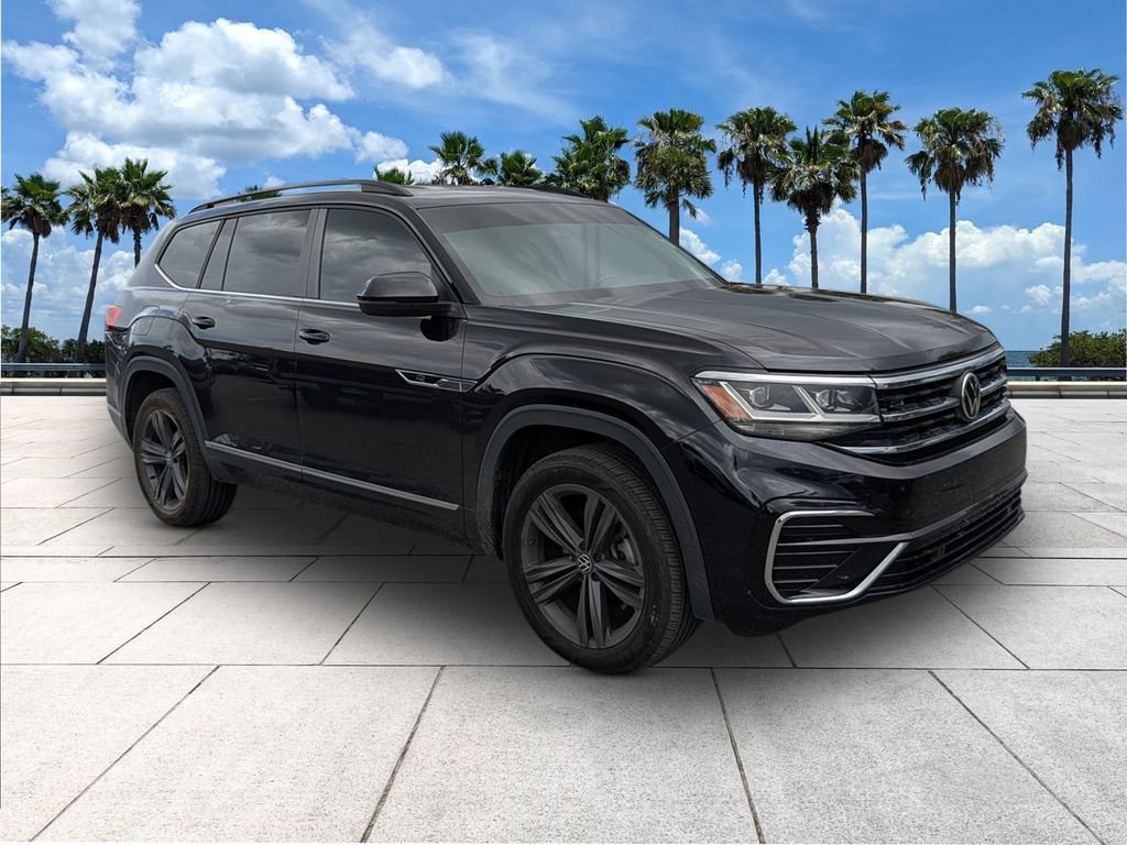 Used 2021 Volkswagen Atlas SE w/ Towing Package FWD image 2