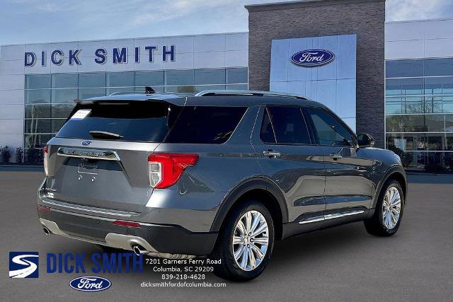 Certified 2022 Ford Explorer Limited w/ Limited Technology Package RWD image 6