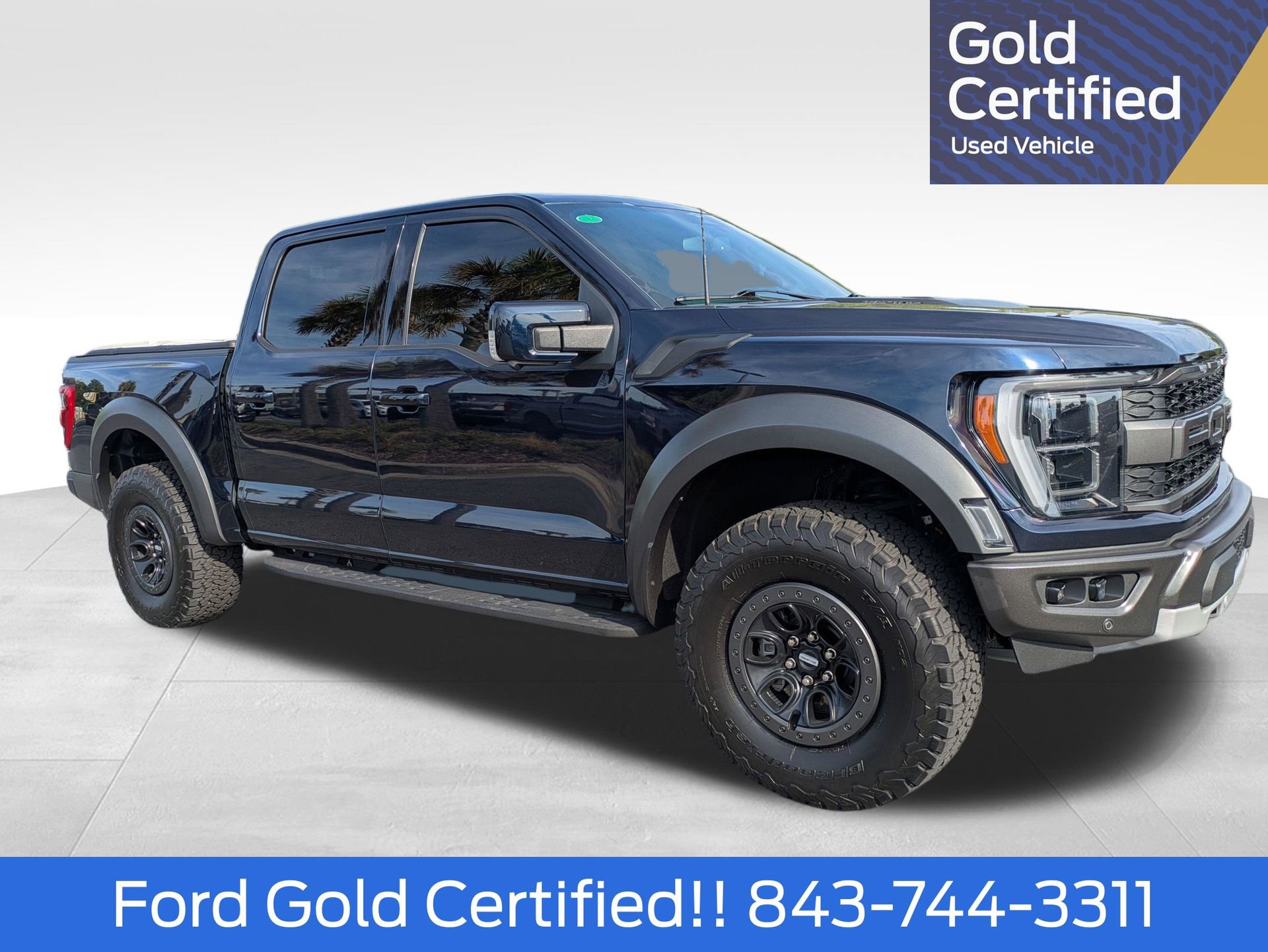 Certified 2023 Ford F150 Raptor w/ Blue Interior Package AWD/4WD image 1