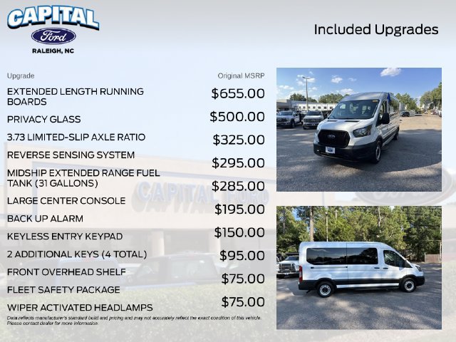 Certified 2024 Ford Transit 350 XL w/ Fleet Safety Package RWD image 3