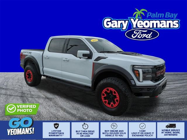 Certified 2025 Ford F150 Raptor w/ Equipment Group 803A Raptor R