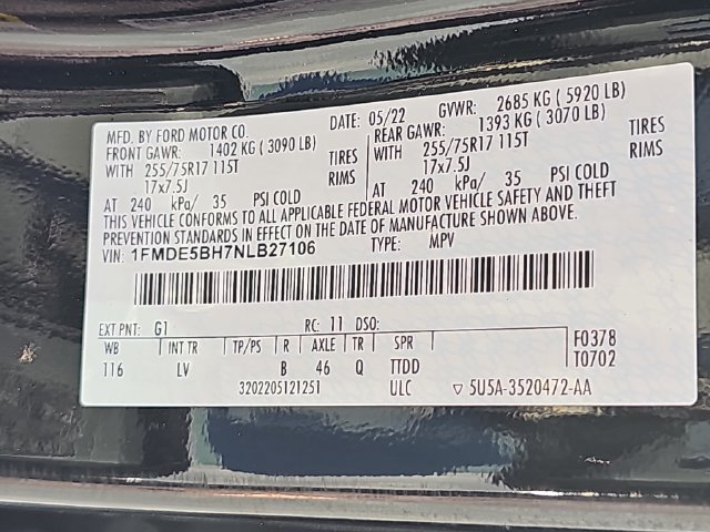 Certified 2022 Ford Bronco Big Bend AWD/4WD image 36