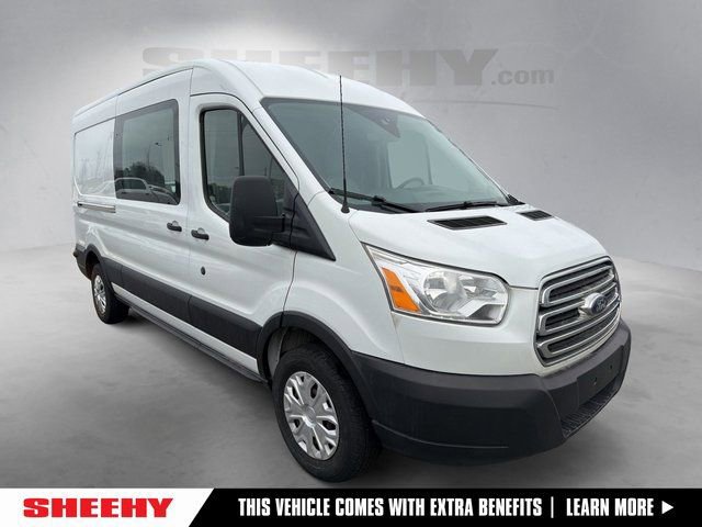 Certified 2019 Ford Transit 250 148 WB MEDIUM ROOF CARGO image 1