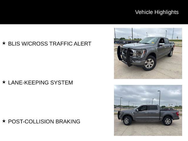 Certified 2022 Ford F150 Platinum w/ Equipment Group 701A High image 9