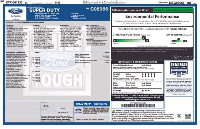 Certified 2021 Ford F250 Lariat w/ Chrome Package image 22