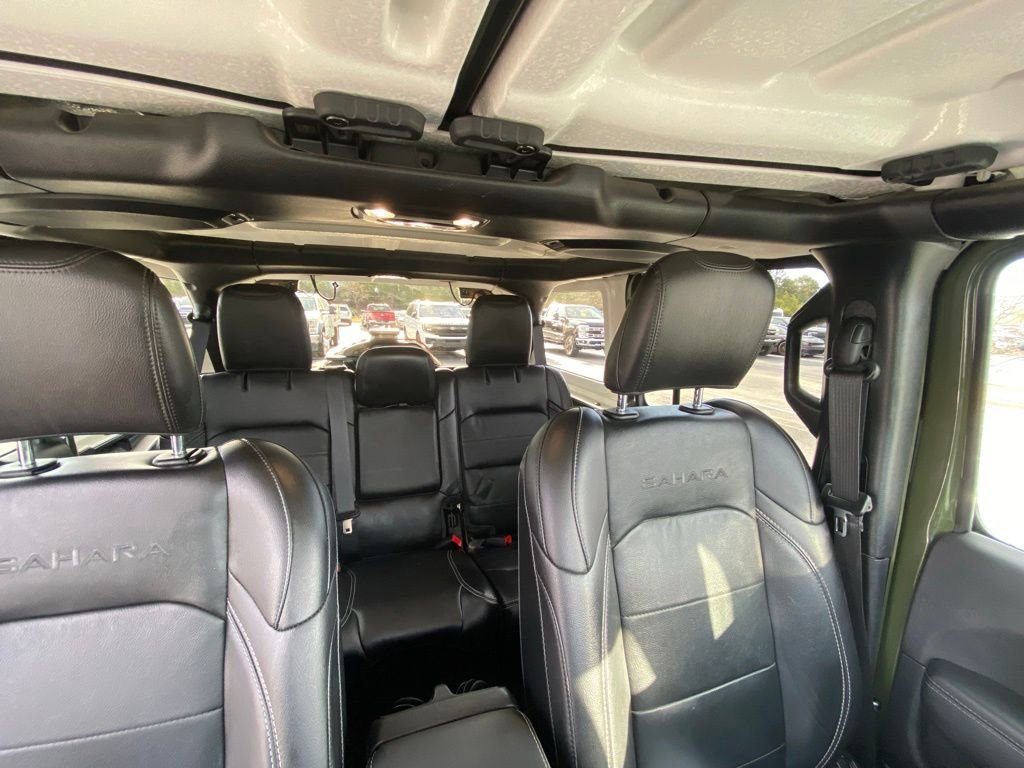 Used 2021 Jeep Wrangler Unlimited Sahara w/ Uconnect 4C Nav & Sound Group image 29