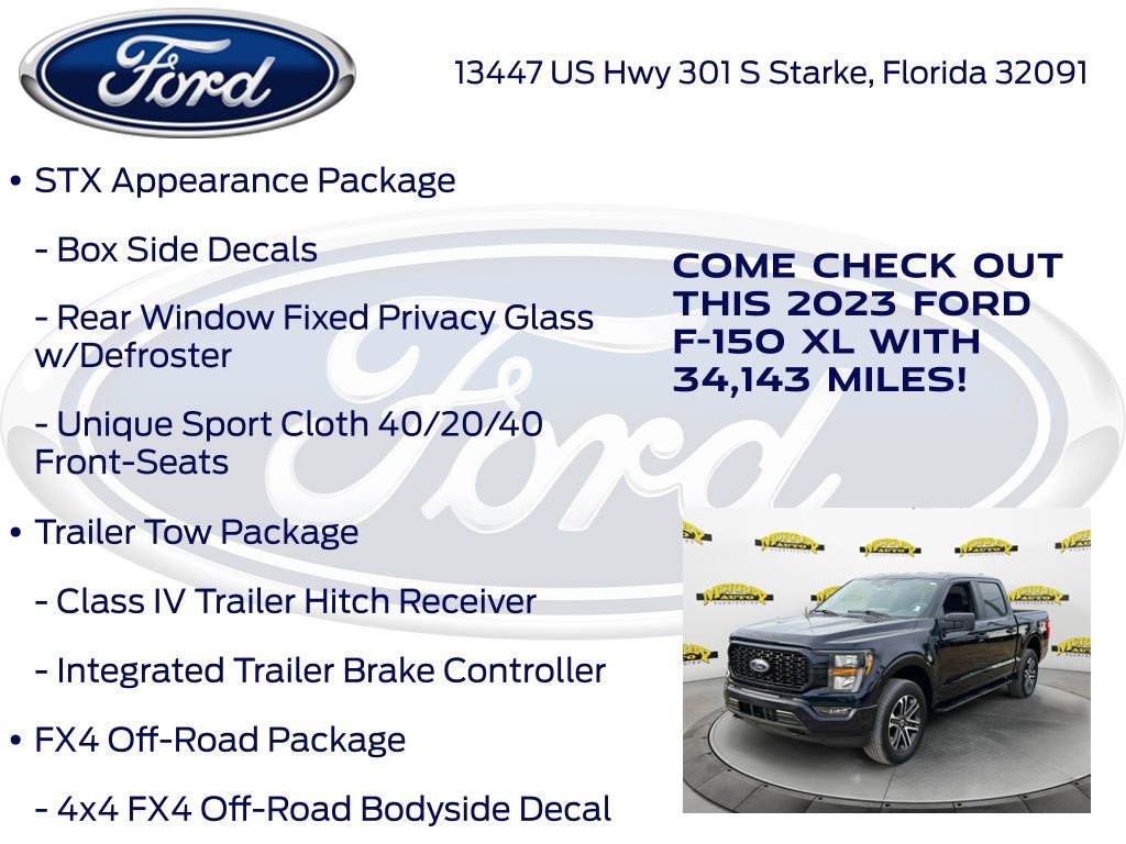 Certified 2023 Ford F150 XL w/ STX Appearance Package image 22