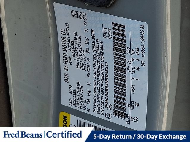 Certified 2022 Ford Bronco Sport Big Bend AWD/4WD image 28