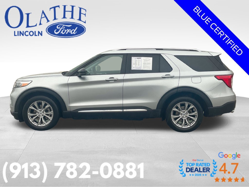 Certified 2023 Ford Explorer Limited w/ Equipment Group 301A AWD/4WD image 3
