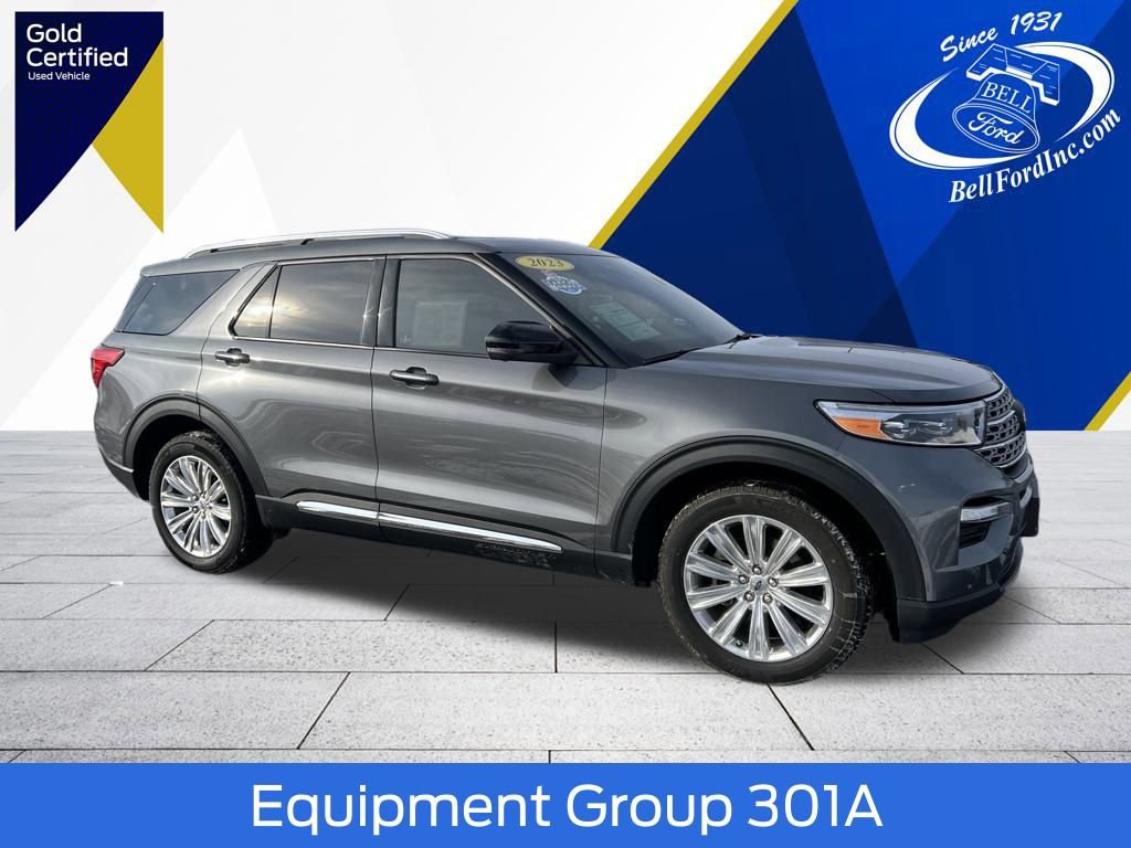 Certified 2023 Ford Explorer Limited w/ Limited Technology Package