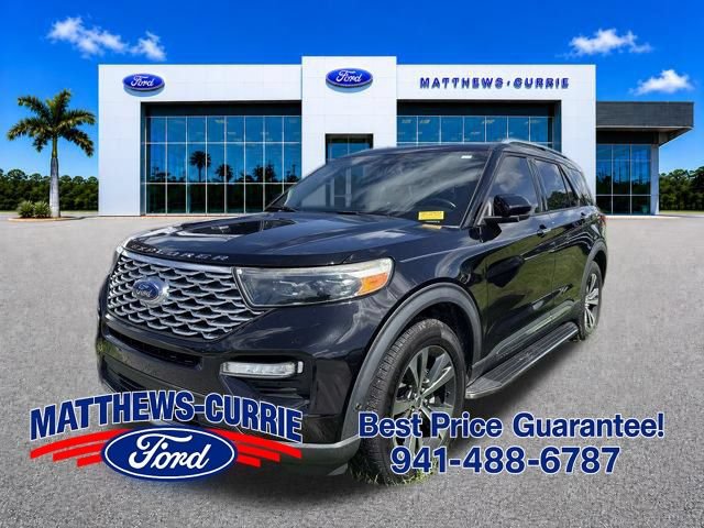 Certified 2020 Ford Explorer Platinum w/ Premium Technology Package AWD/4WD image 1