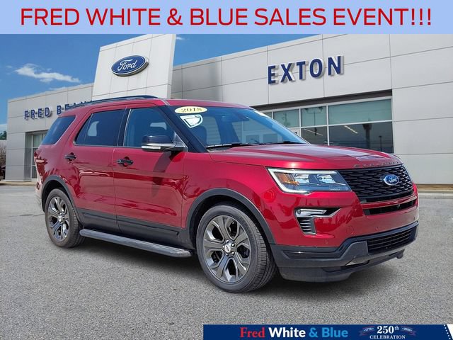 Certified 2018 Ford Explorer Sport w/ Equipment Group 401A