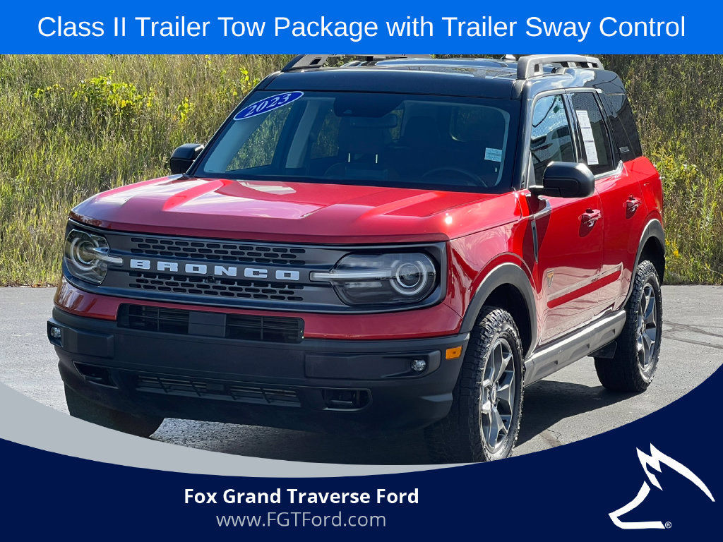 Certified 2023 Ford Bronco Sport Badlands w/ Premium Package