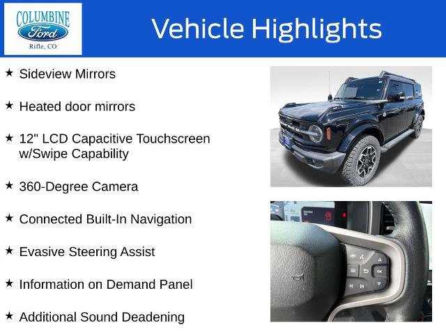 Certified 2023 Ford Bronco Outer Banks AWD/4WD image 16