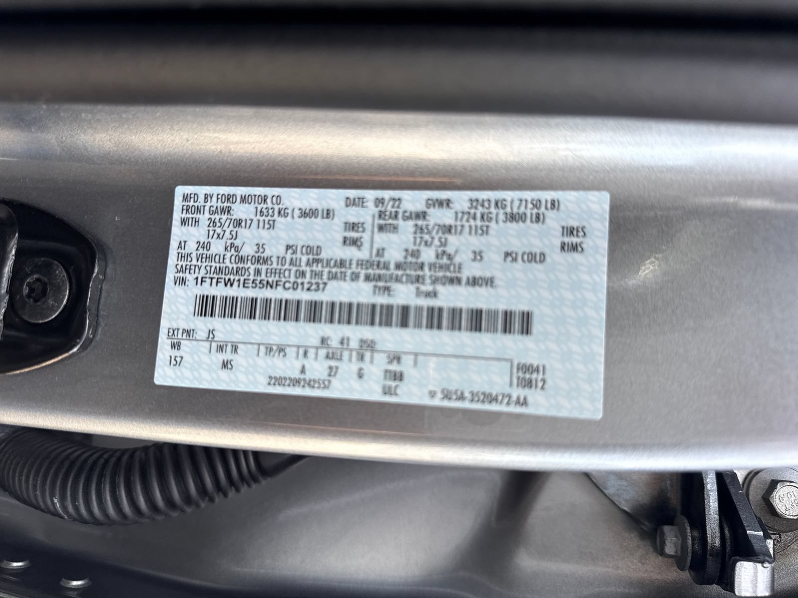 Certified 2022 Ford F150 XLT AWD/4WD image 30