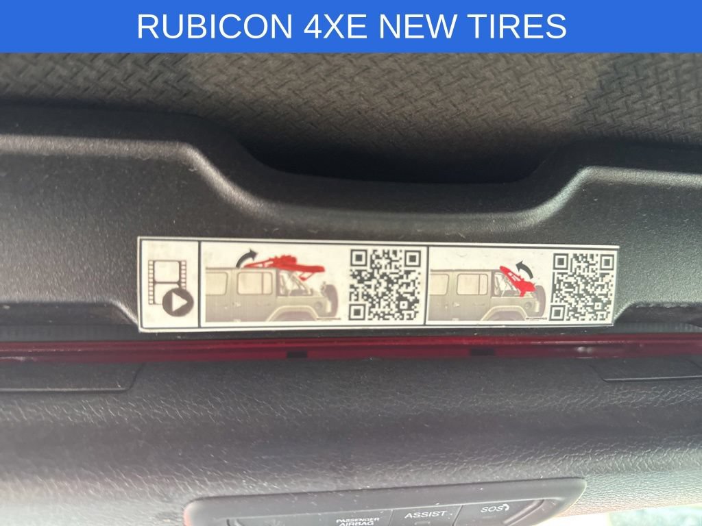 Used 2021 Jeep Wrangler Unlimited Rubicon 4xe w/ Steel Bumper Group AWD/4WD image 34