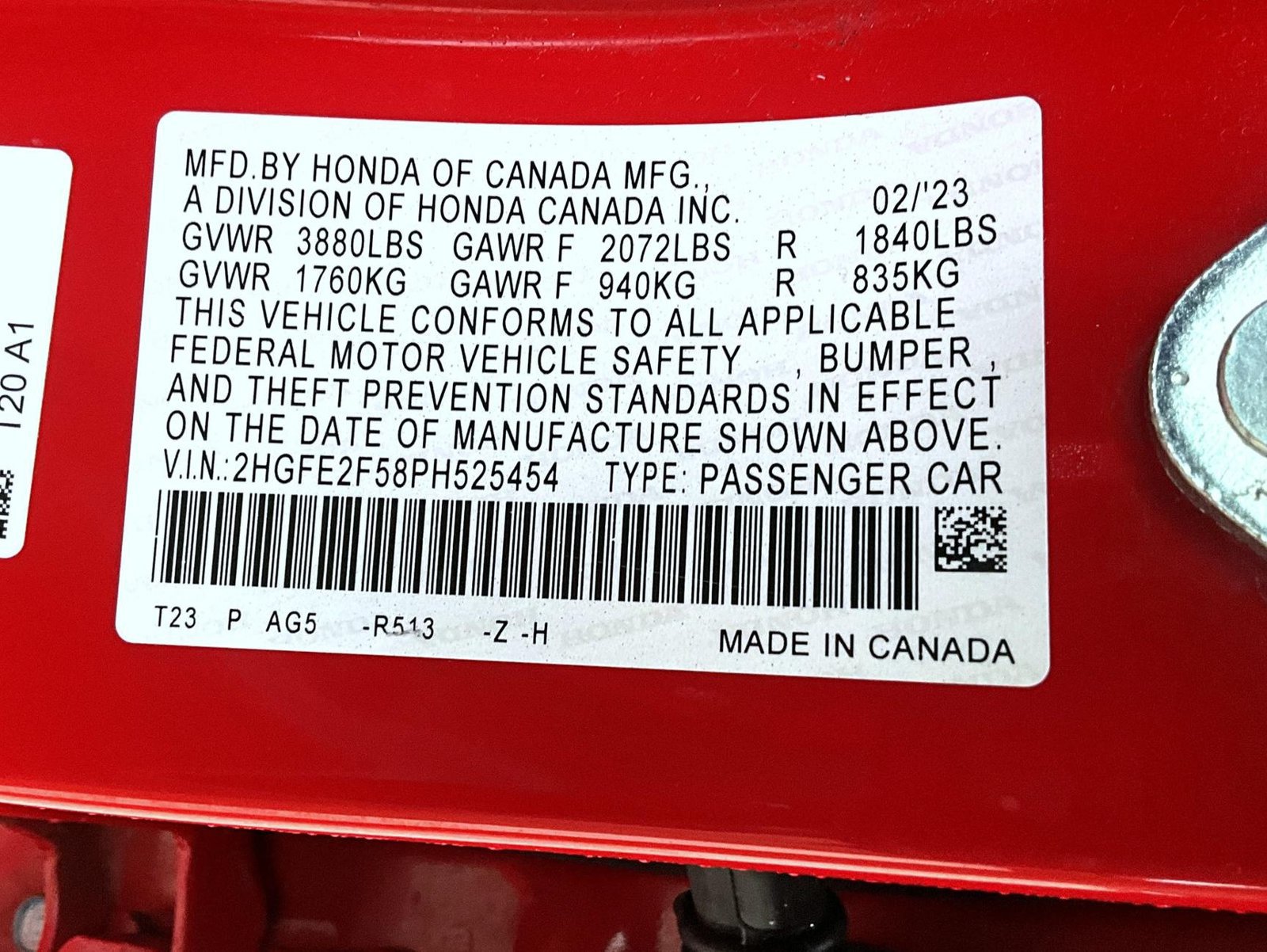 Used 2023 Honda Civic Sport image 28