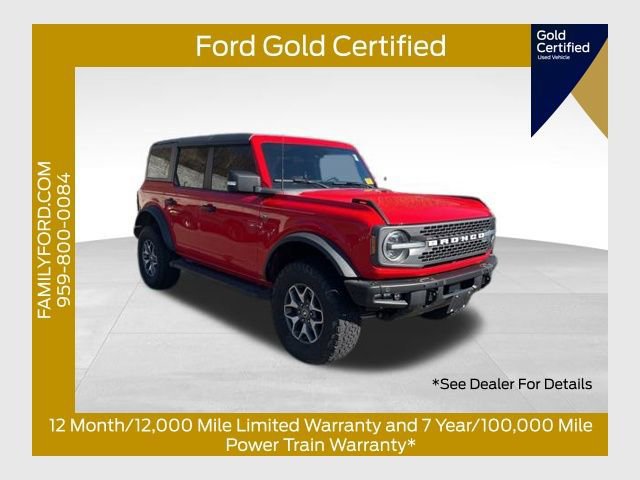 Certified 2022 Ford Bronco Badlands