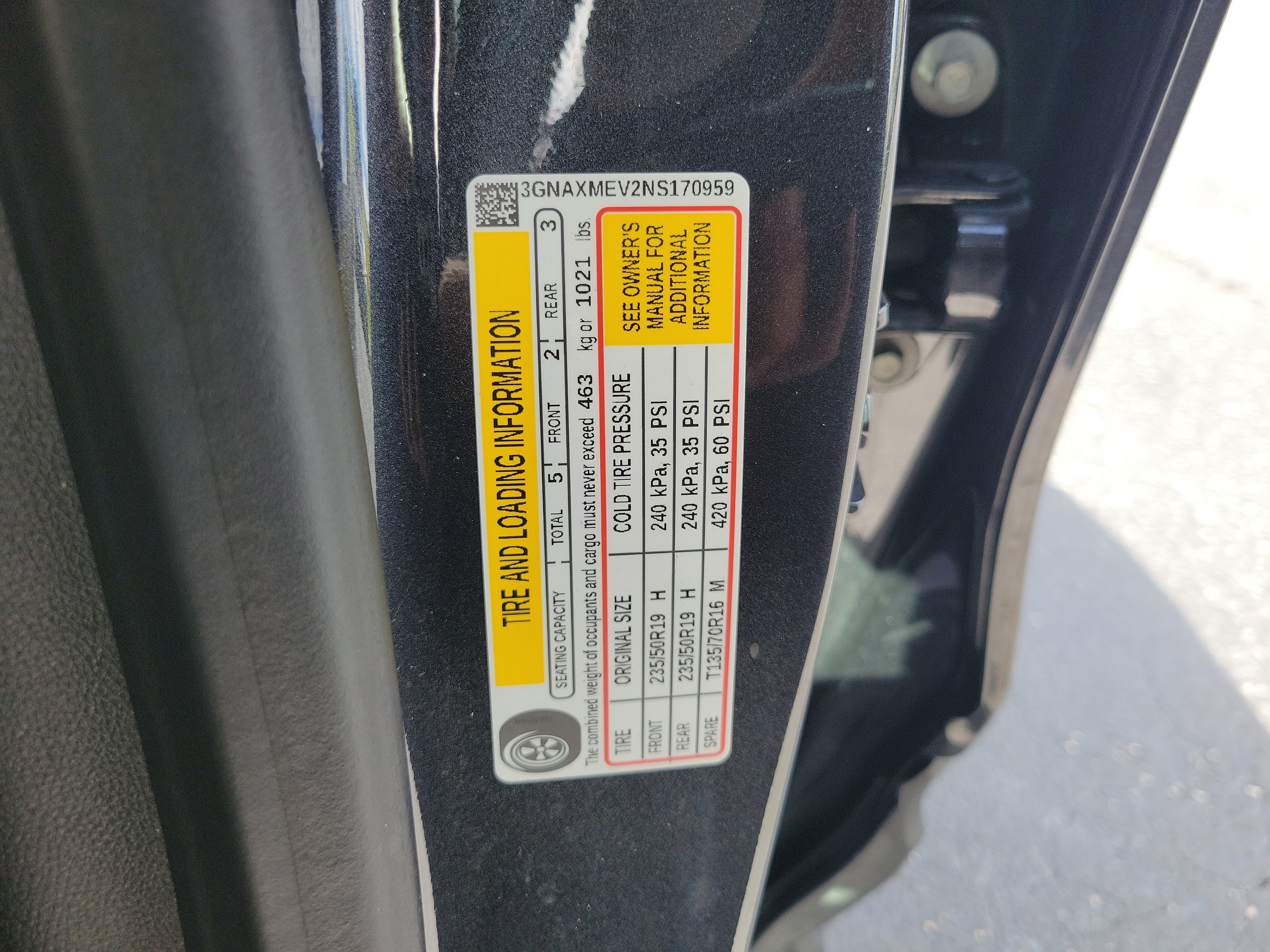 Used 2022 Chevrolet Equinox RS w/ Infotainment Package FWD image 31