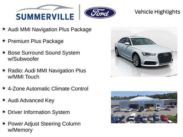 Used 2017 Audi A6 2.0T Premium Plus w/ Premium Plus Package AWD/4WD video 2