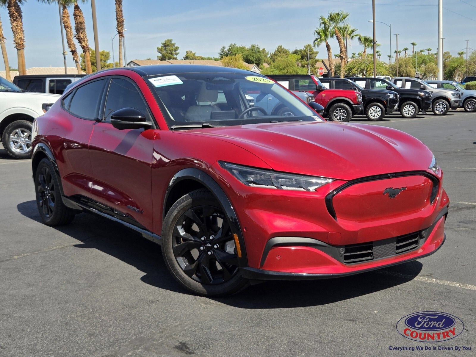 Certified 2023 Ford Mustang Mach-E Premium w/ Mustang Nite Pony Package