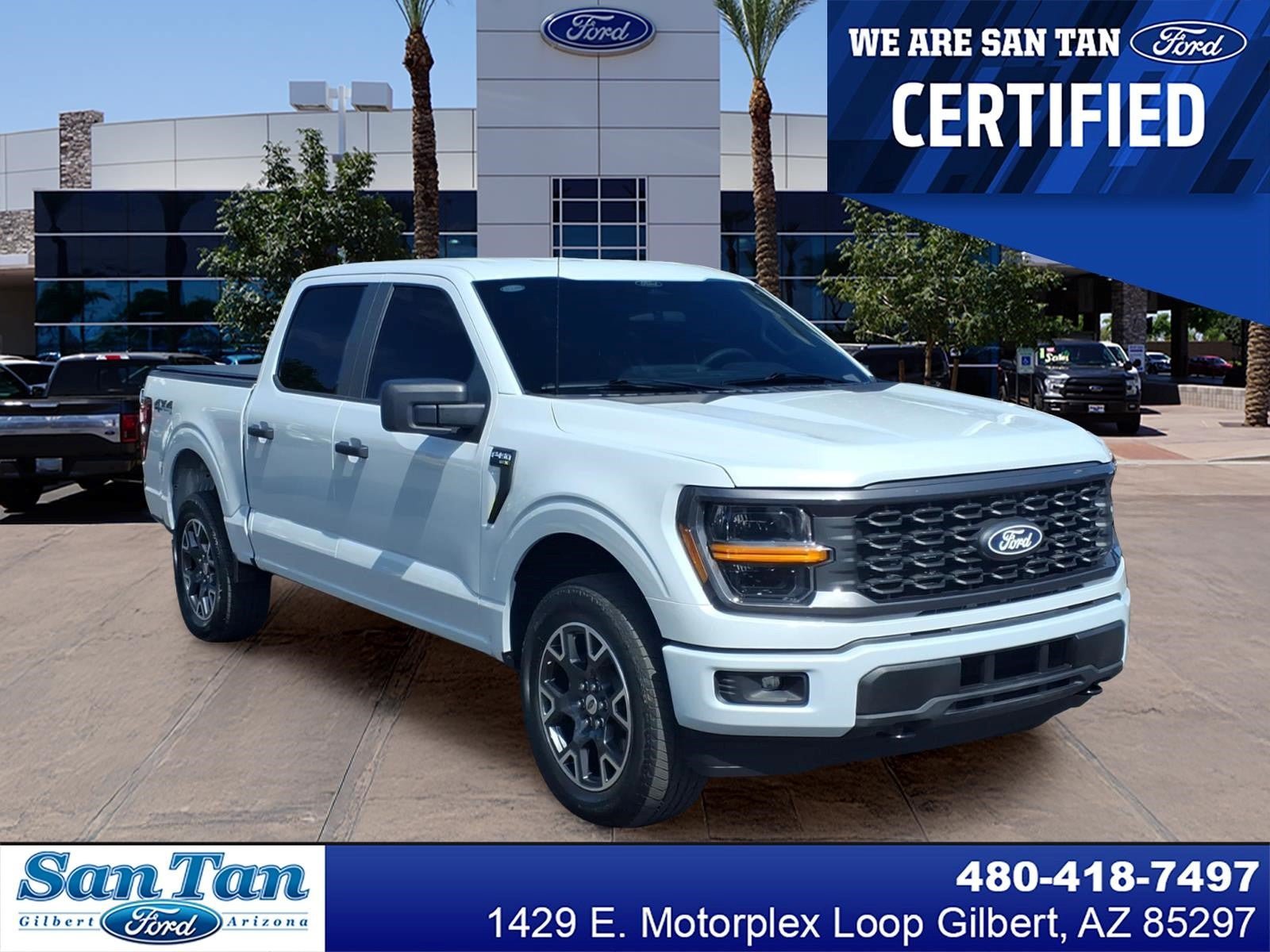 Certified 2025 Ford F150 STX w/ Equipment Group 200A
