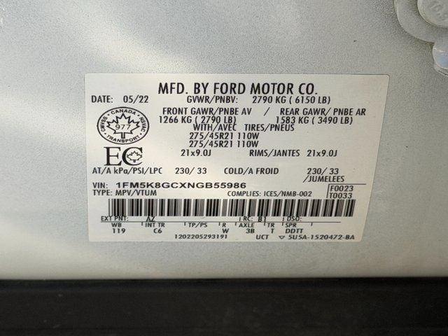 Certified 2022 Ford Explorer ST w/ ST Street Pack AWD/4WD image 33