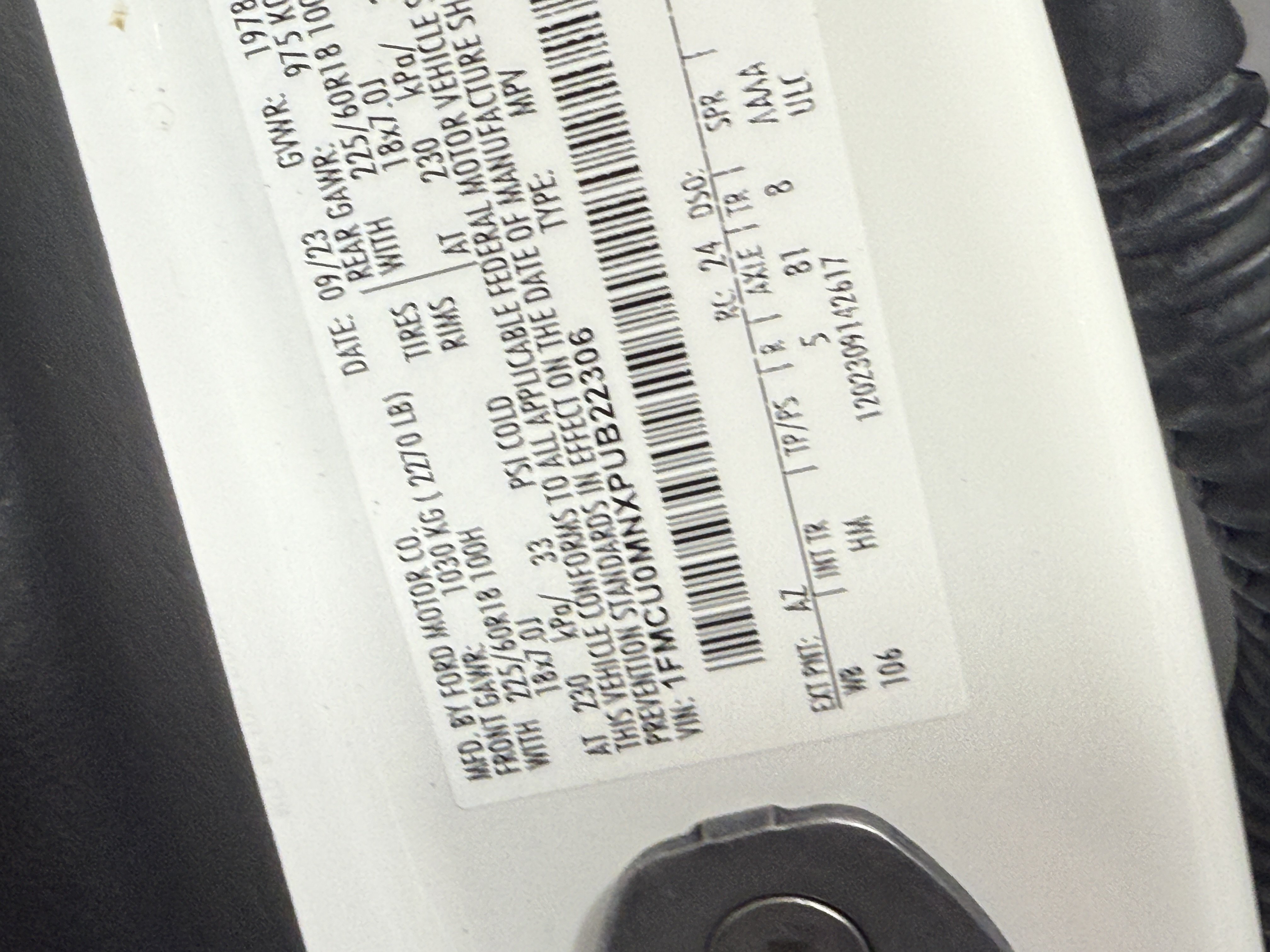 Certified 2023 Ford Escape ST-Line w/ Tech Pack #1 FWD image 29