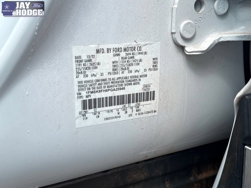 Certified 2023 Ford Explorer Limited AWD/4WD image 29