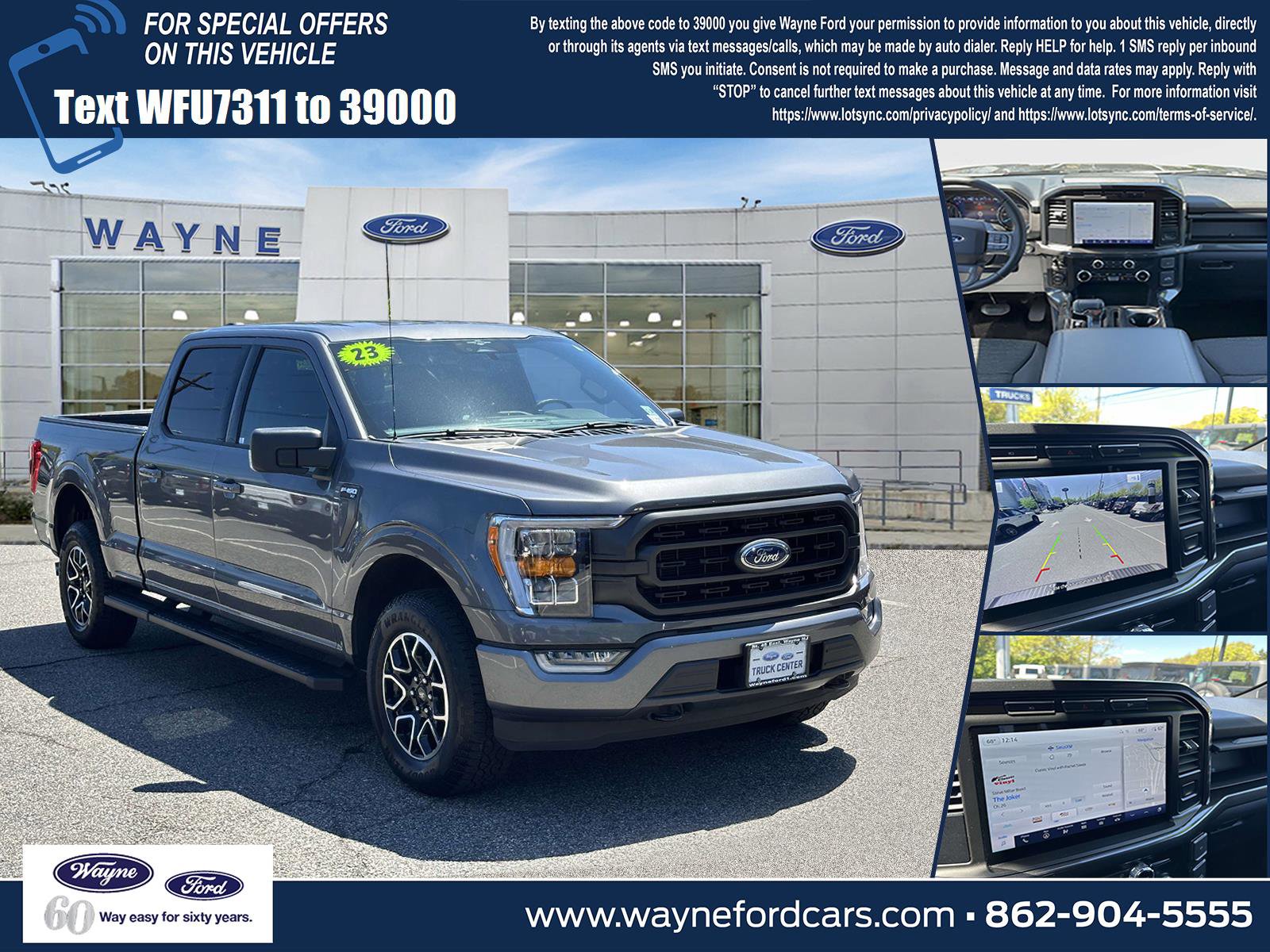 Certified 2023 Ford F150 XLT w/ Equipment Group 302A High
