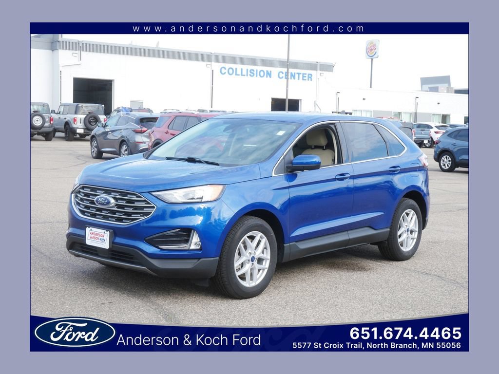 Certified 2021 Ford Edge SEL w/ Cargo Accessory Package AWD/4WD image 1